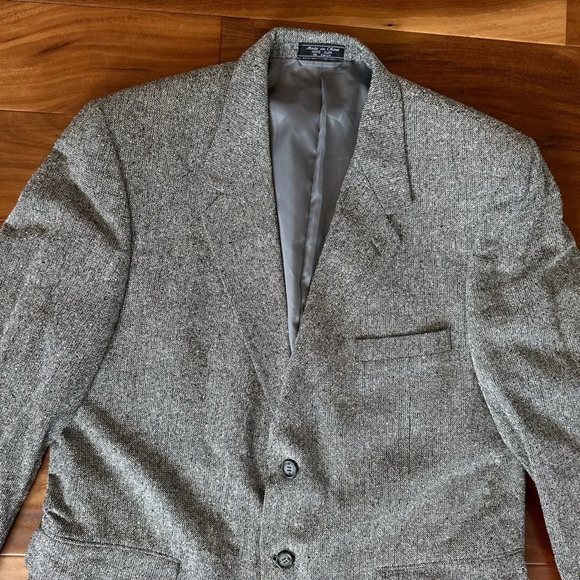 Bert Pulitzer Vintage Silk Tweed Sports Coat size 46L - Picture 2 of 8
